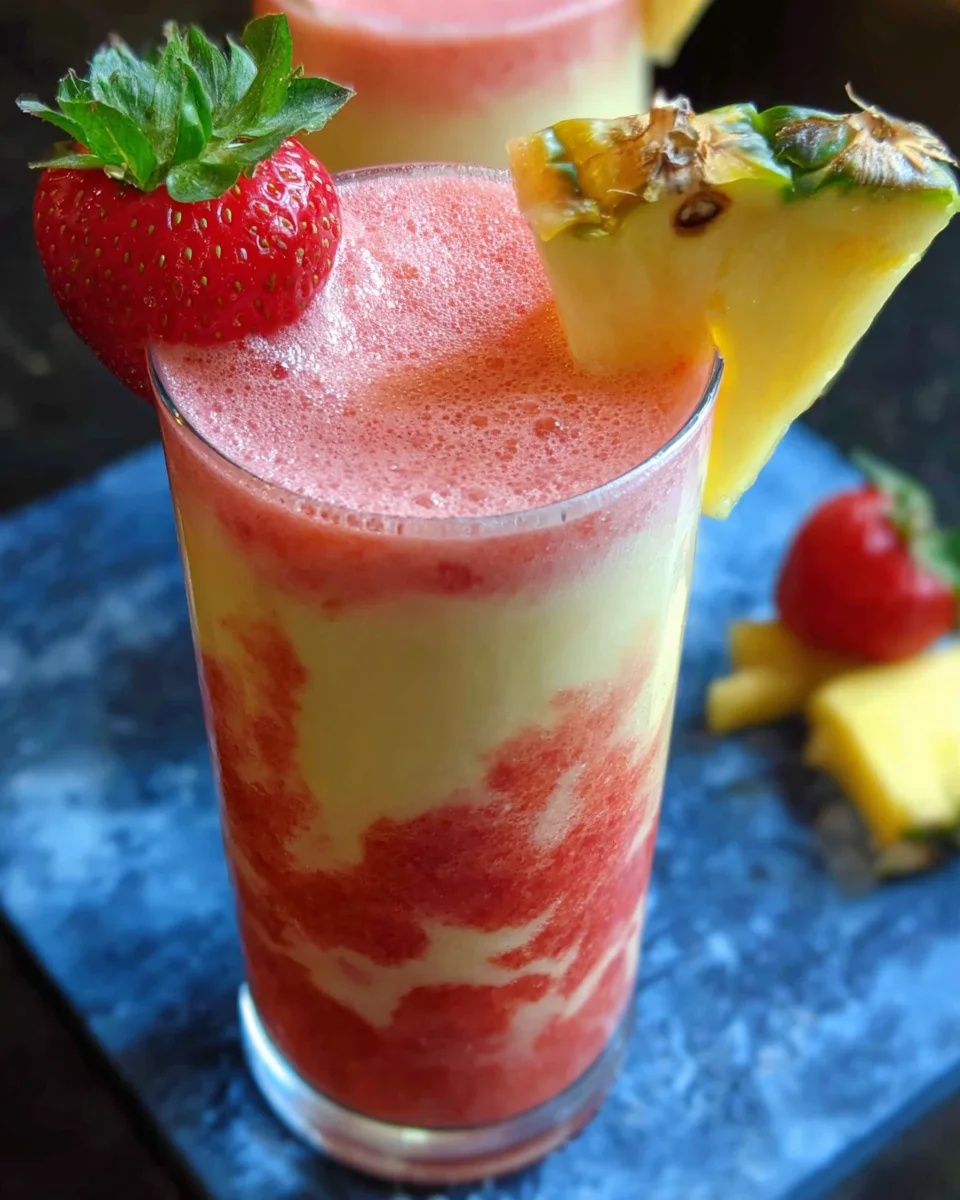 Strawberry Colada Splash