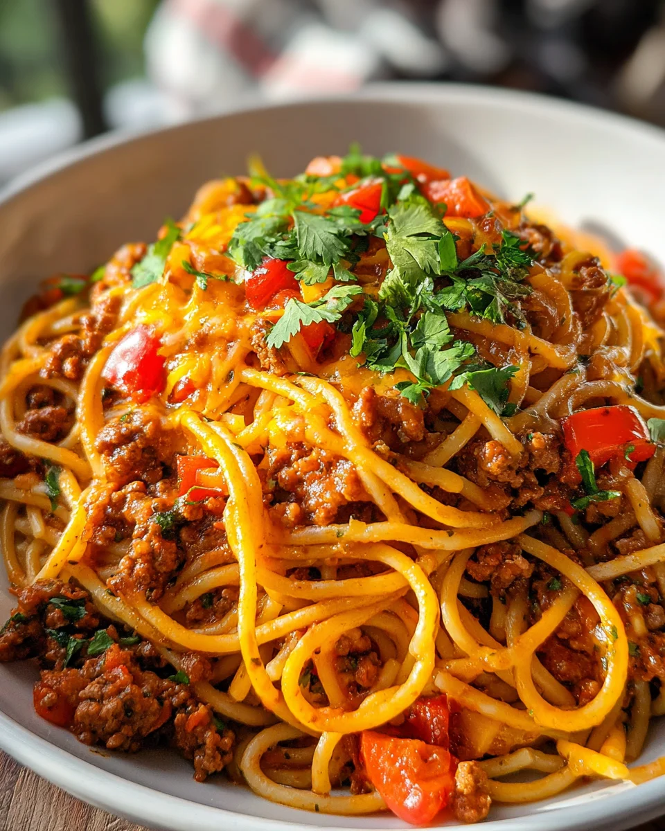 Taco Spaghetti