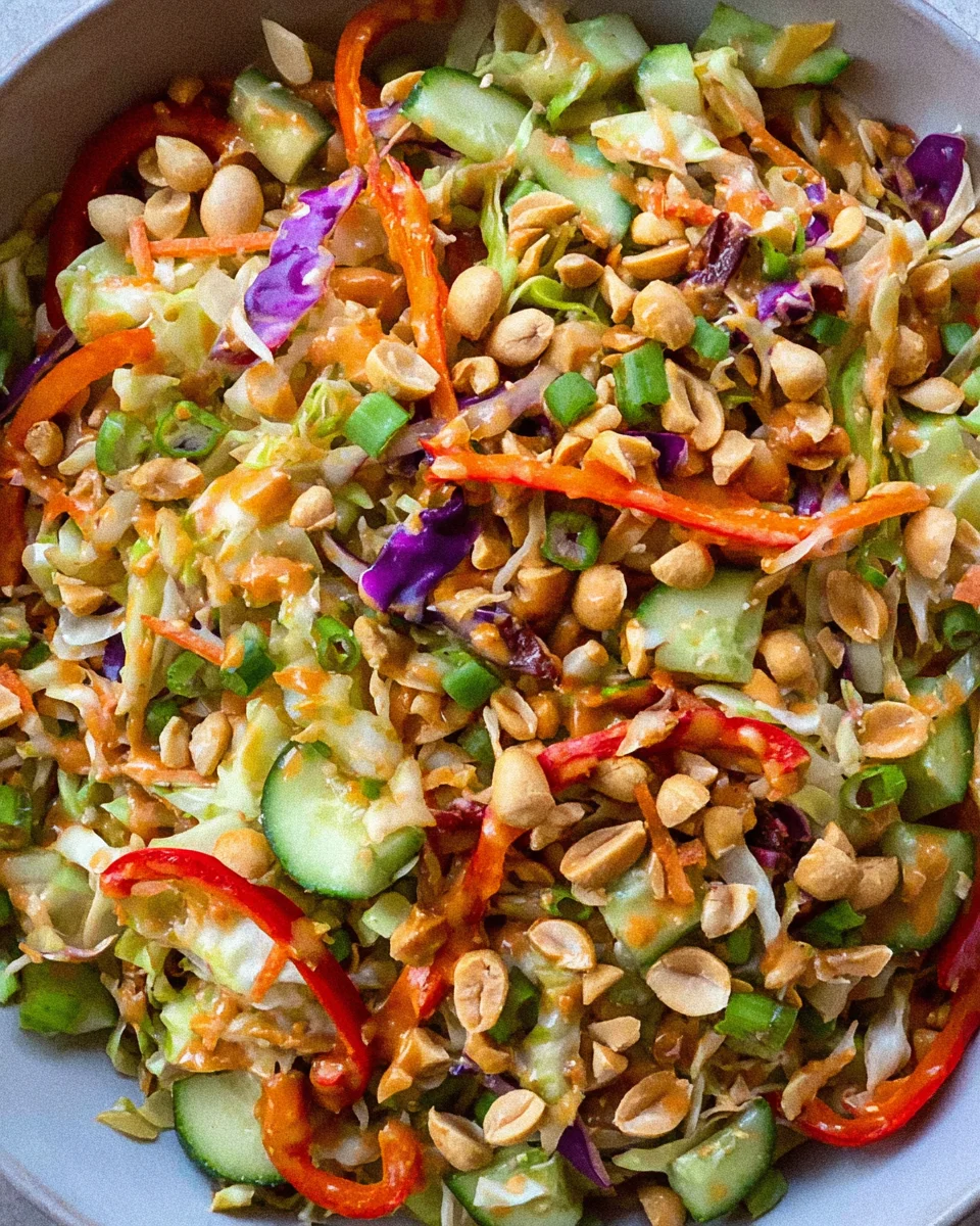 Thai Peanut Salad 22 Thai