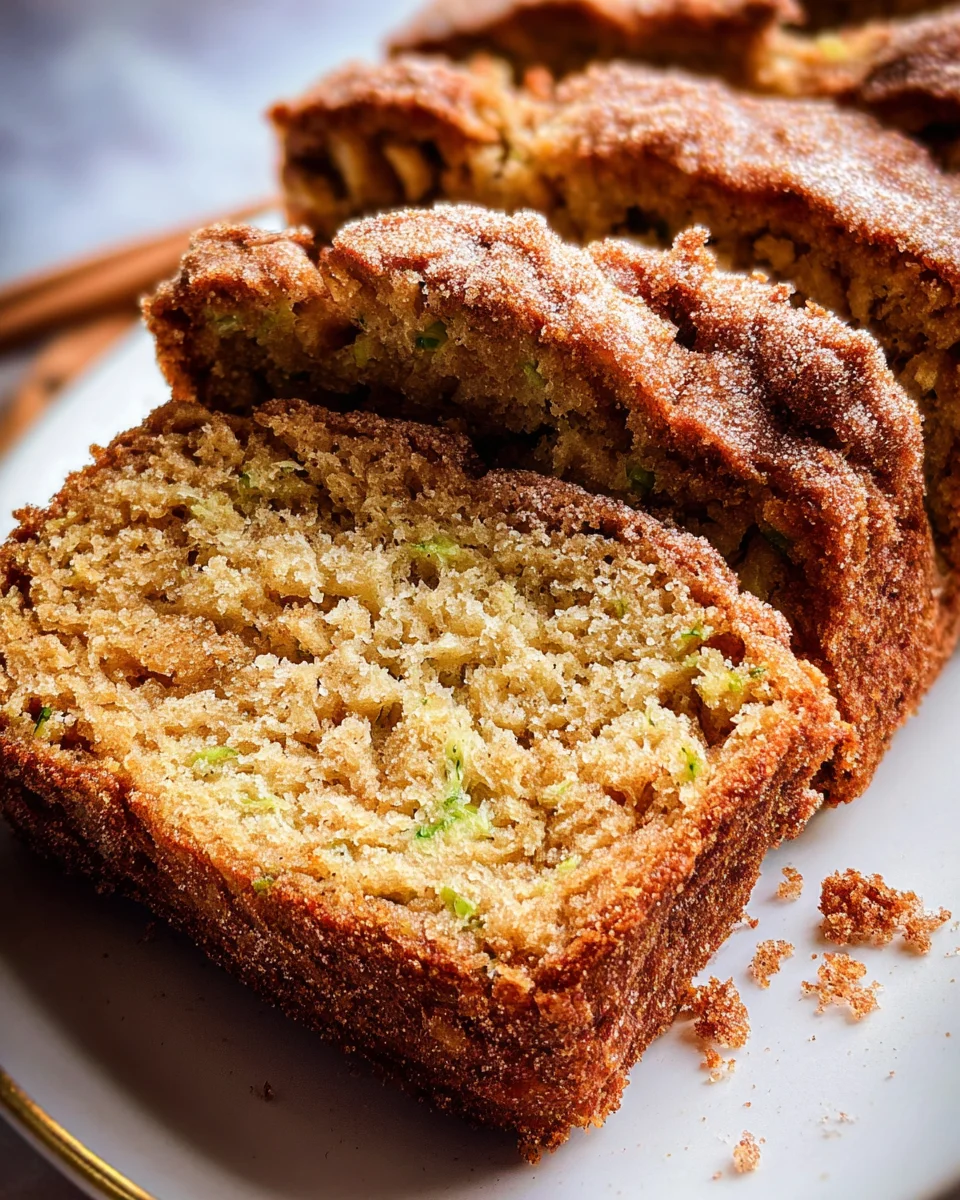 The Best Snickerdoodle Zucchini Bread
