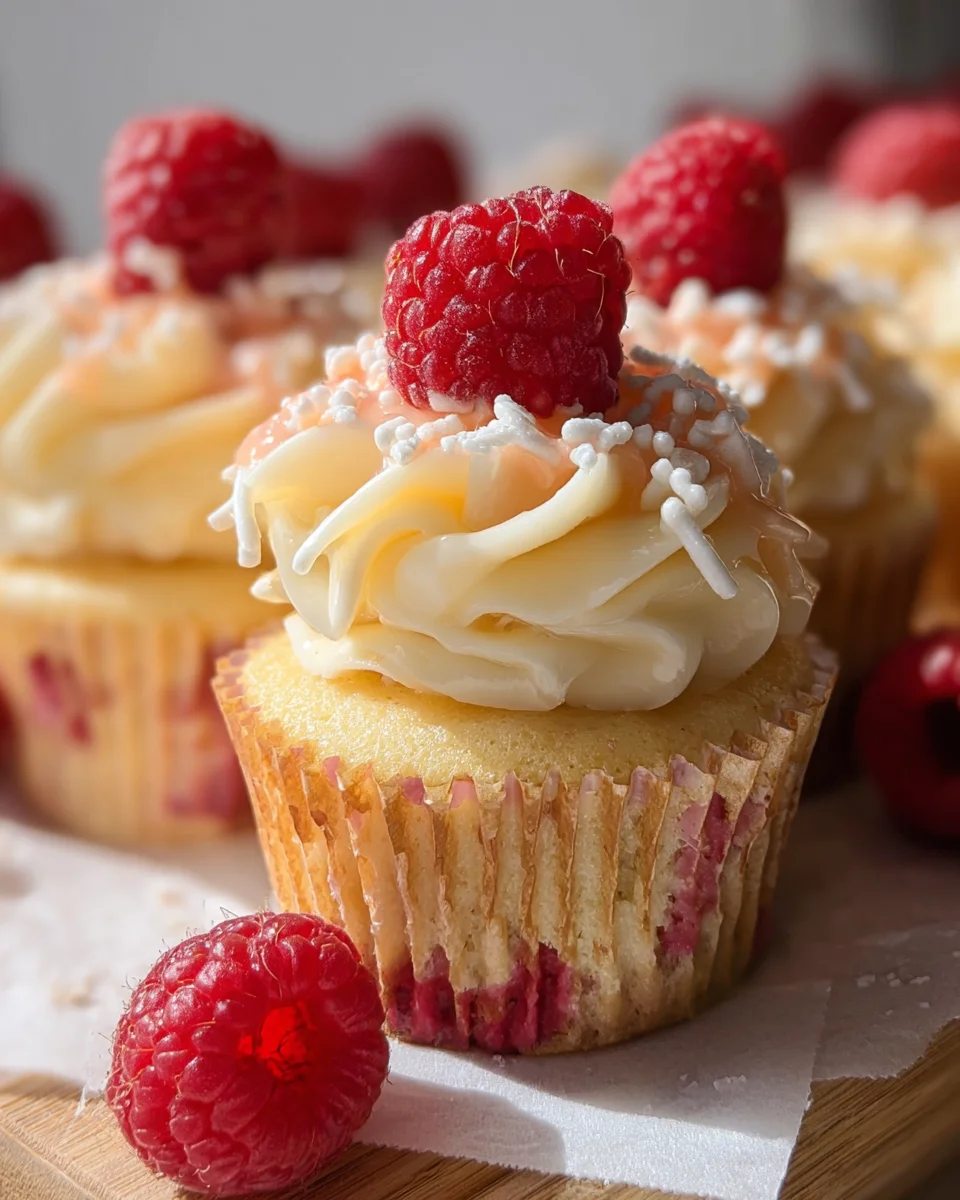 The Best White Chocolate Raspberry Cupcakes 25 The