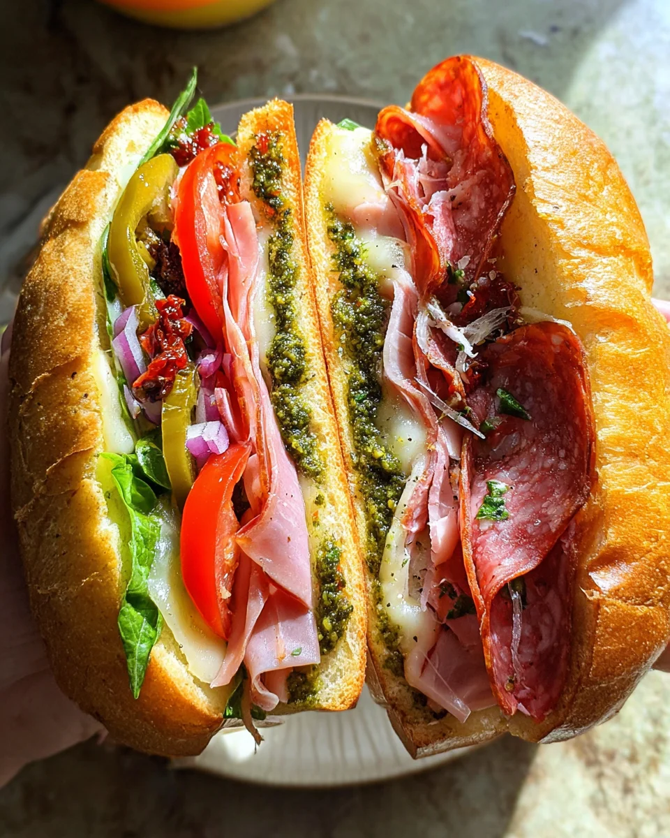 Toasted Italian Sandwich 19 Toasted