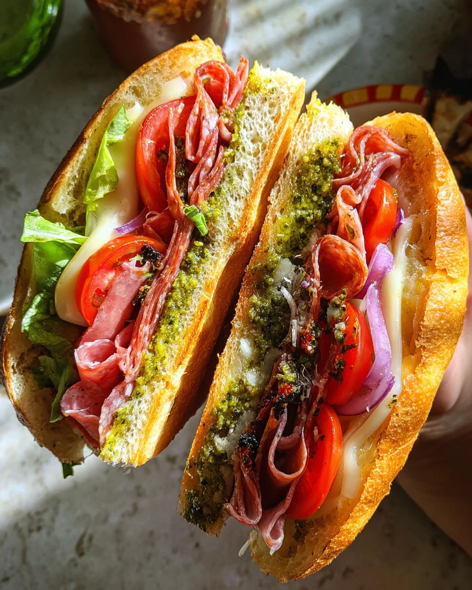 Toasted Italian Sandwich 20 Toasted