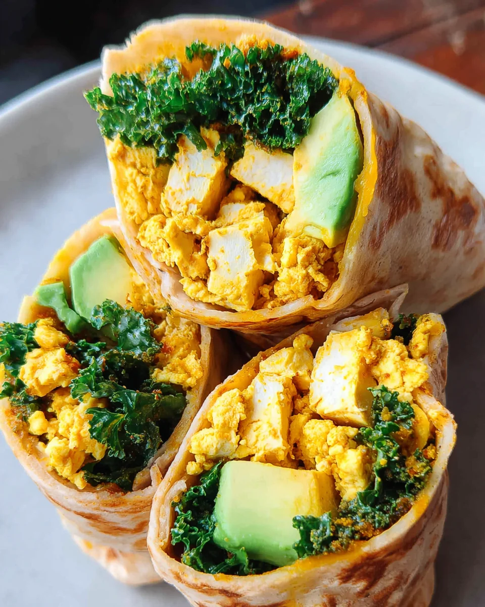 Tofu Scramble Wrap 27 Tofu