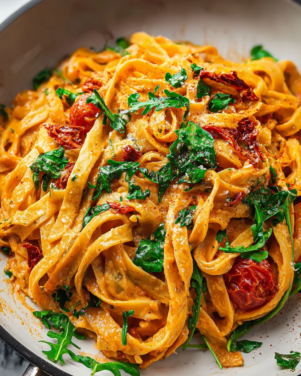 Vegan Creamy Sun Dried Tomato Pasta Recipe 21 Vegan