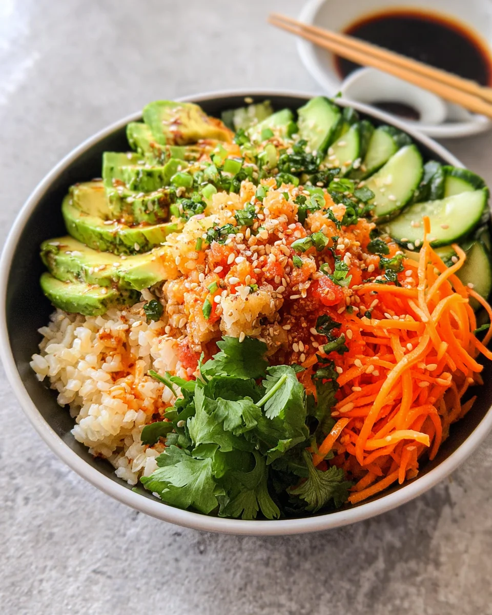 Vegan Sushi Bowl