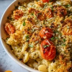 White Bean and Pesto Bake
