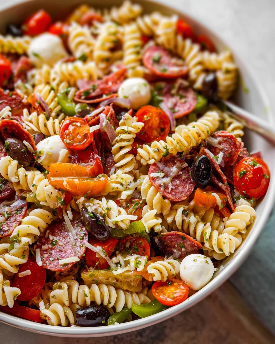 Zesty Italian Pasta Salad