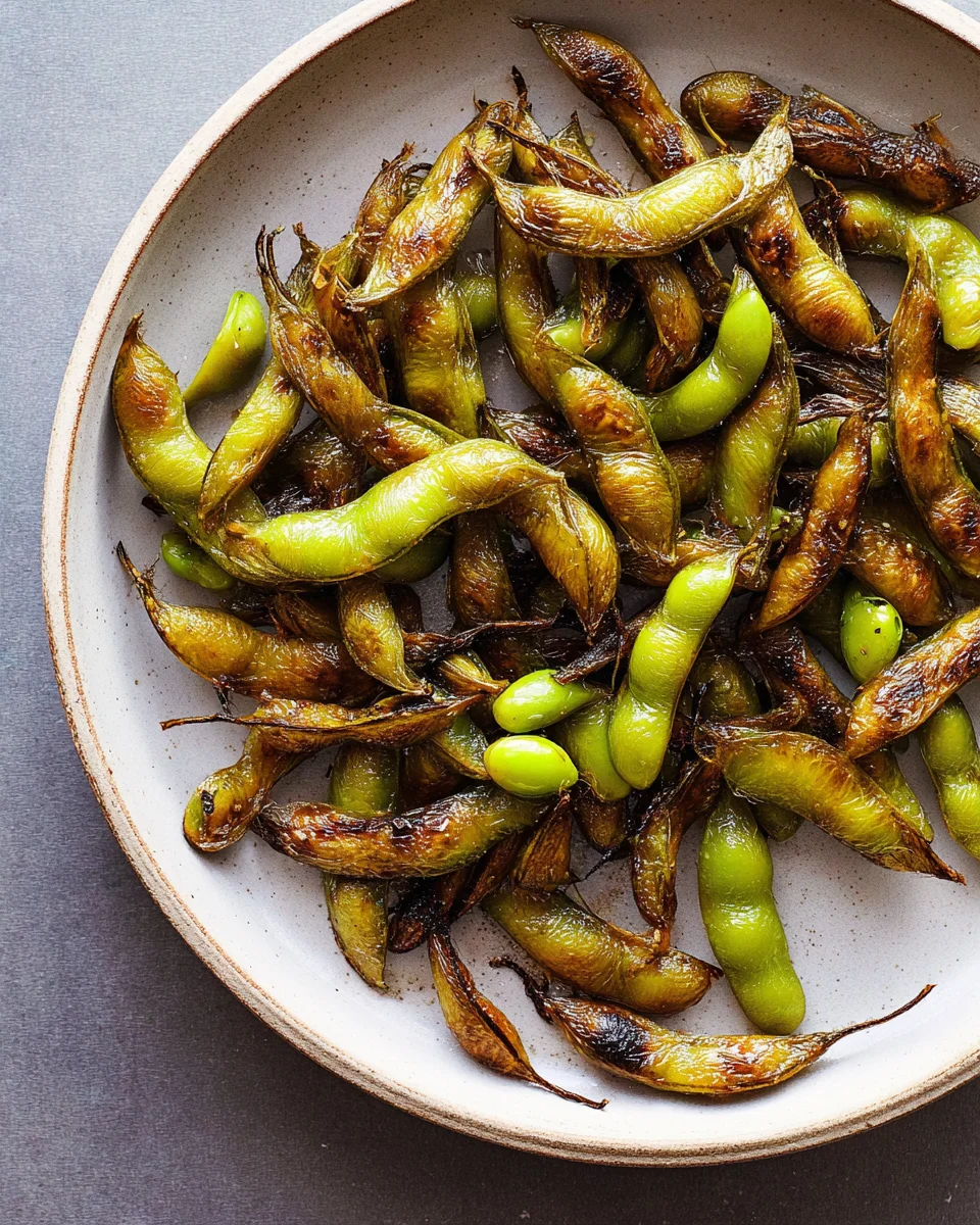 Air Fryer Edamame
