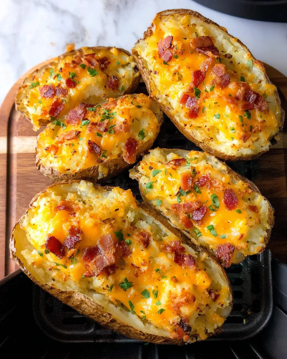 Air Fryer Twice Baked Potatoes 23 Air