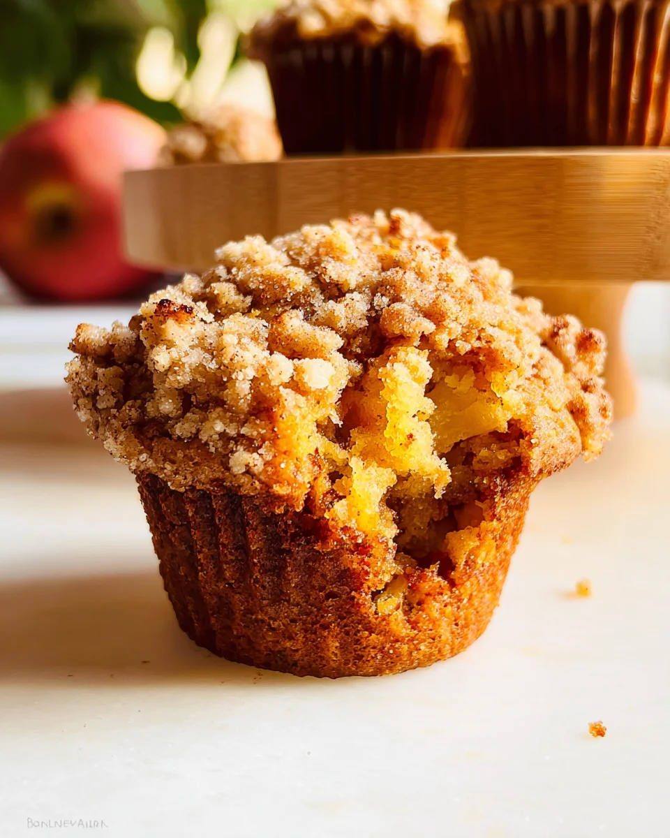 Apple Pumpkin Streusel Muffins Small Batch