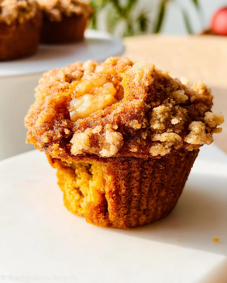 Apple Pumpkin Streusel Muffins Small Batch 31 Apple