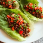 Asian Style Ground Beef Lettuce Wraps 21 Asian Style Ground Beef Lettuce Wraps