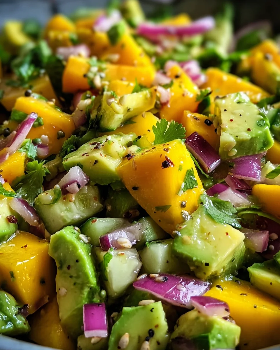 Avocado Mango Salad