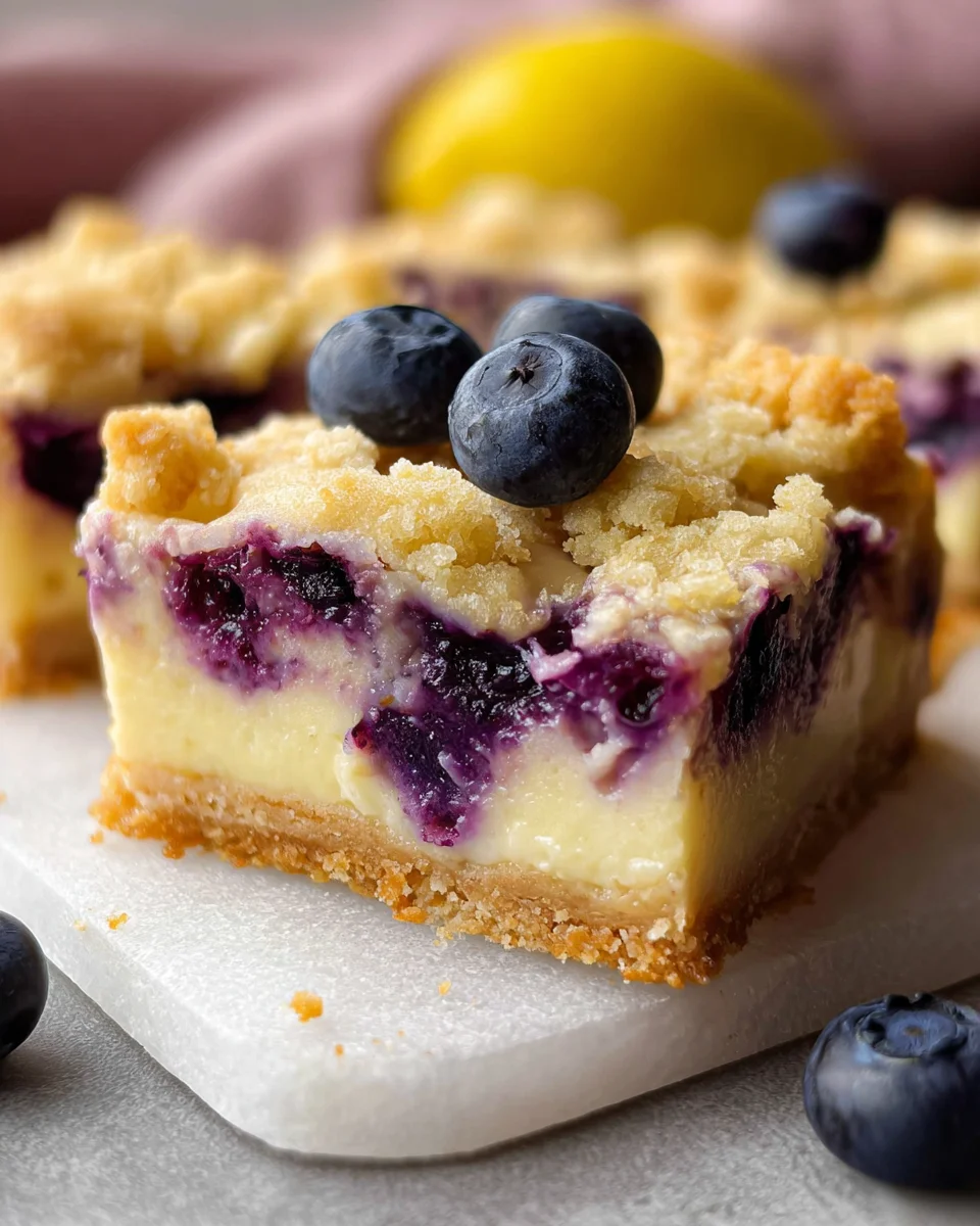 Blueberry Lemon Pie Bars 25 Blueberry