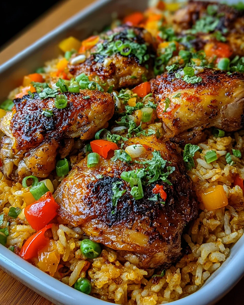 Caribbean Chicken and Rice
