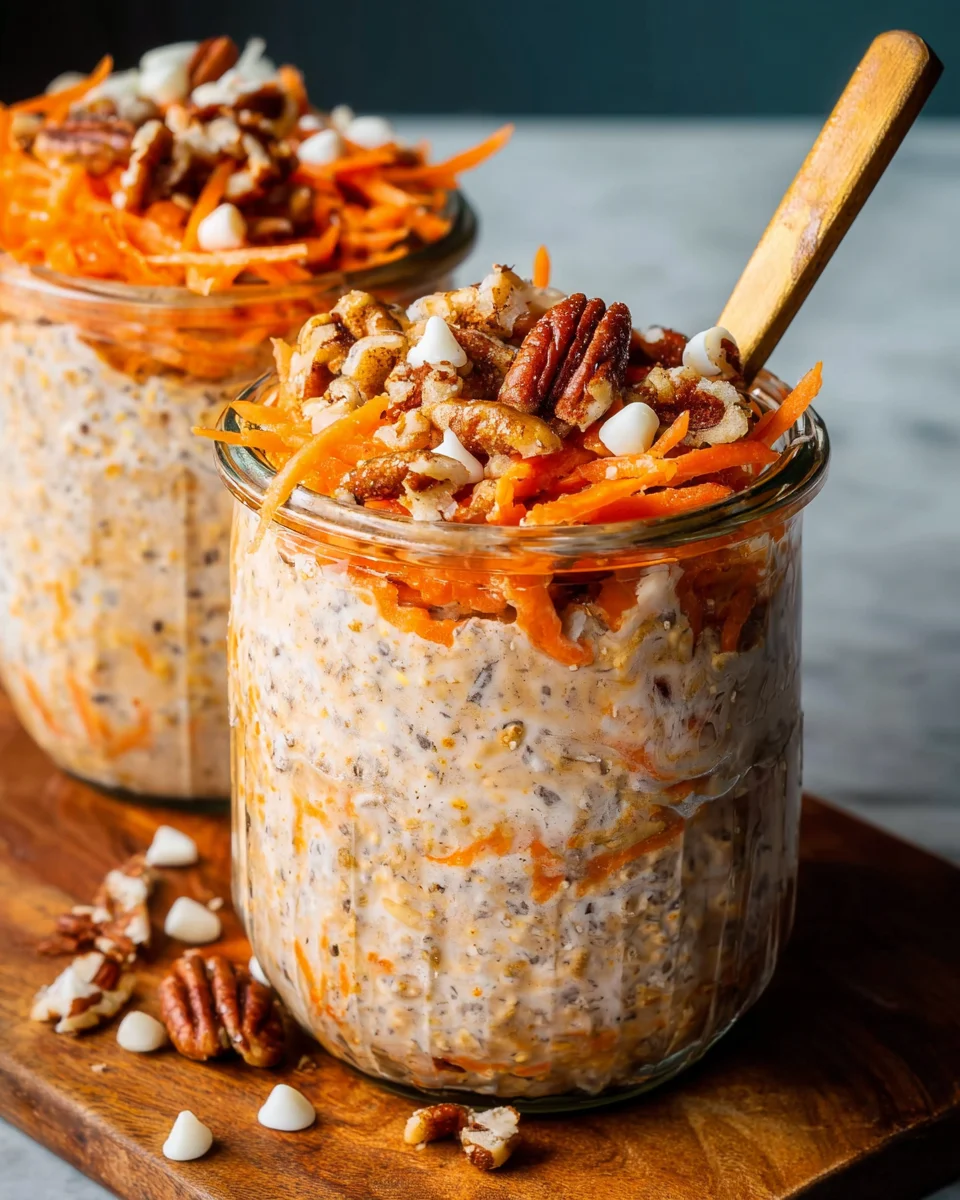 Carrot Cake Overnight Oats 22 Carrot