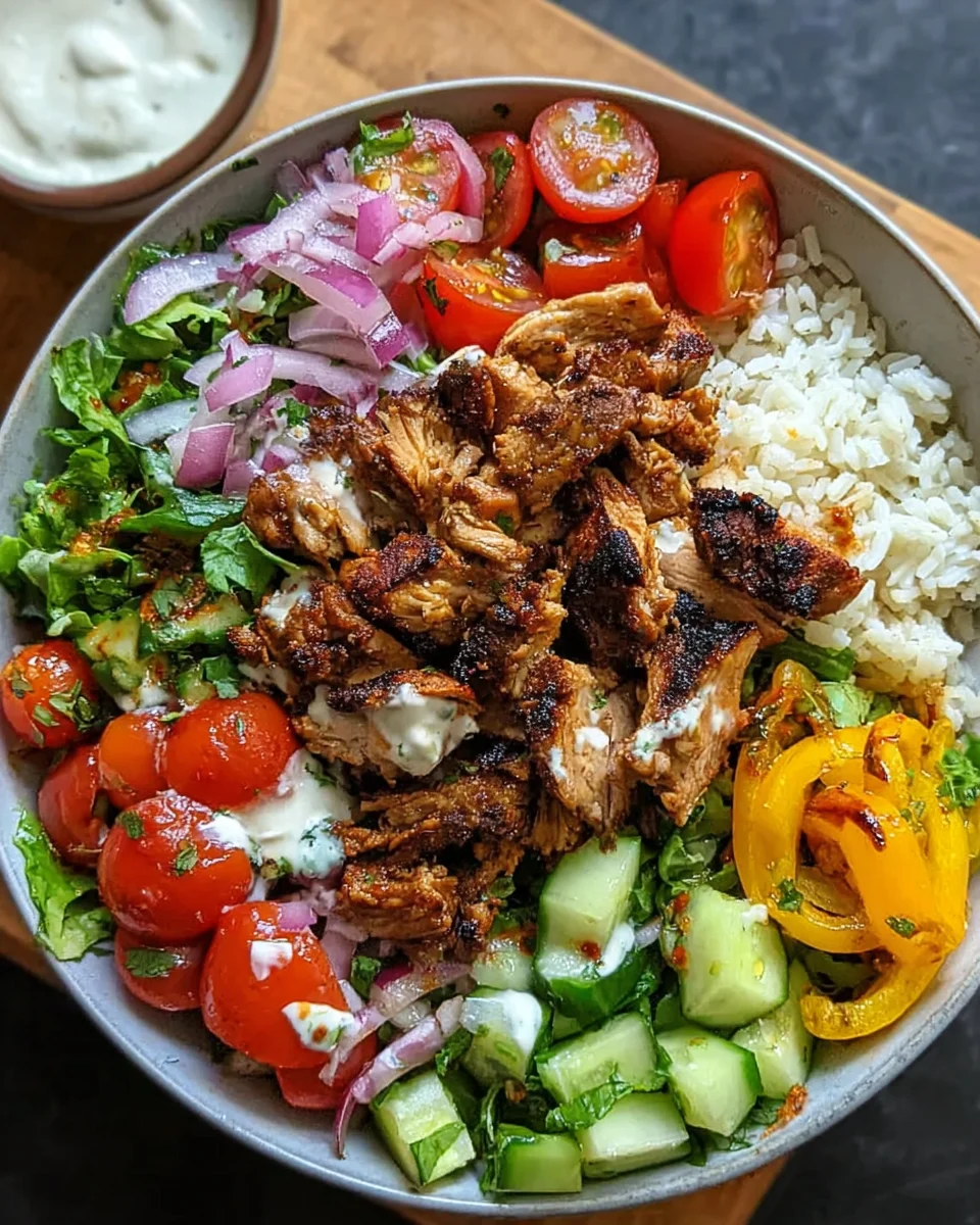 Chicken Shawarma Bowl Recipe 15 Chicken