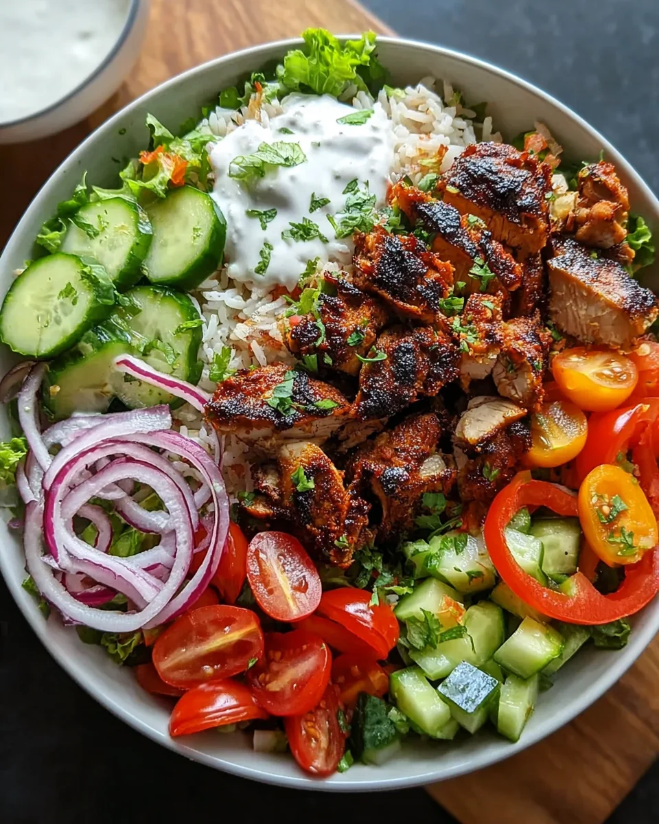 Chicken Shawarma Bowl Recipe 16 Chicken