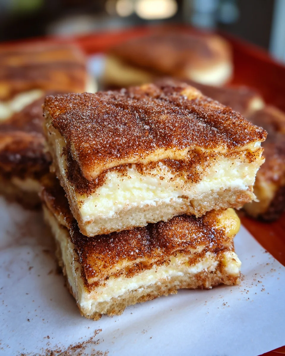 Churro Cheesecake Bars 18 Churro