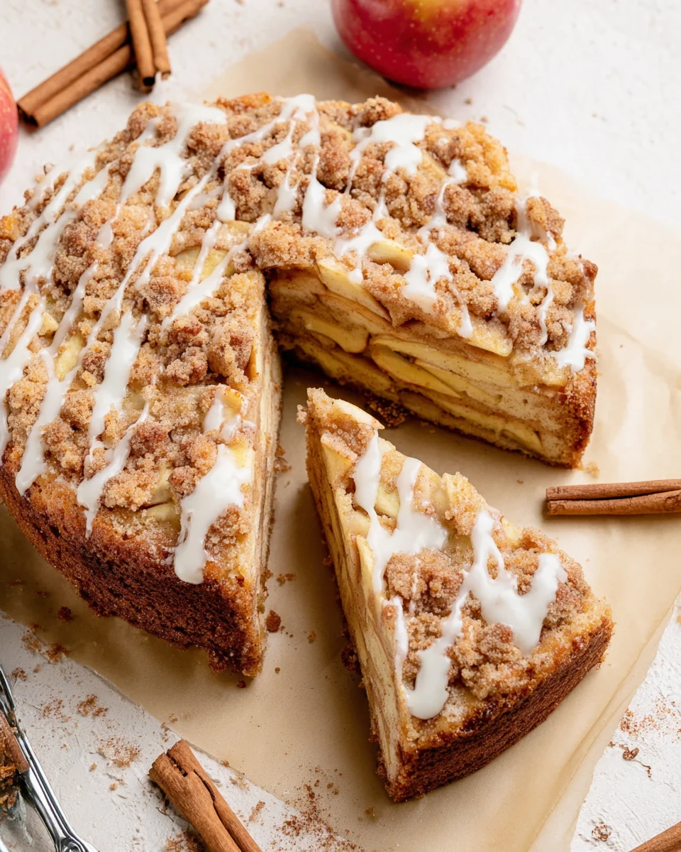 Cinnamon Apple Crumb Cake 19 Cinnamon