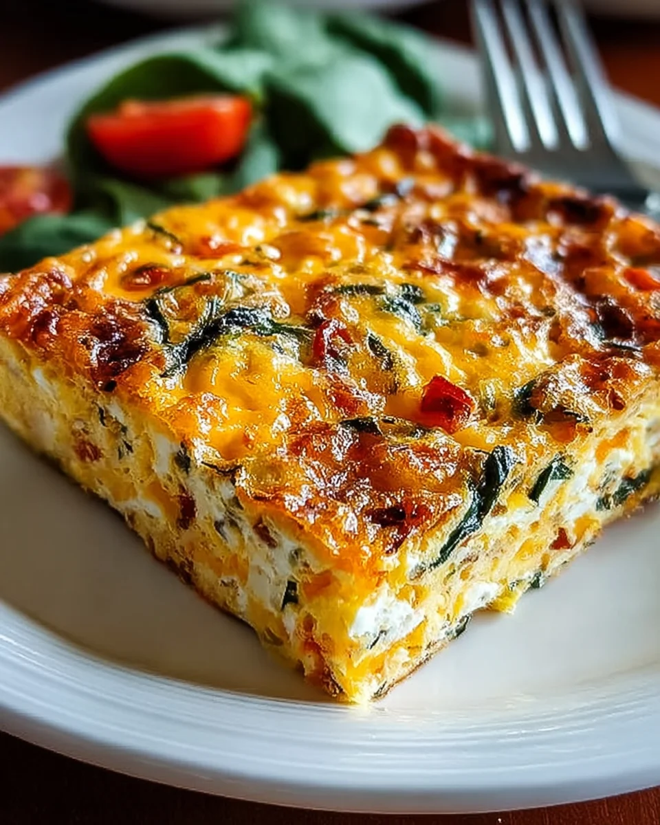 Cottage Cheese Egg Bake