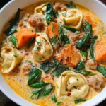 Creamy Sausage Tortellini Soup 24 Creamy Sausage Tortellini Soup