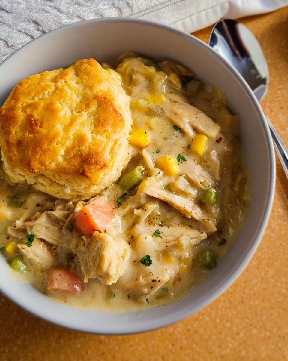 Crock Pot Chicken Pot Pie