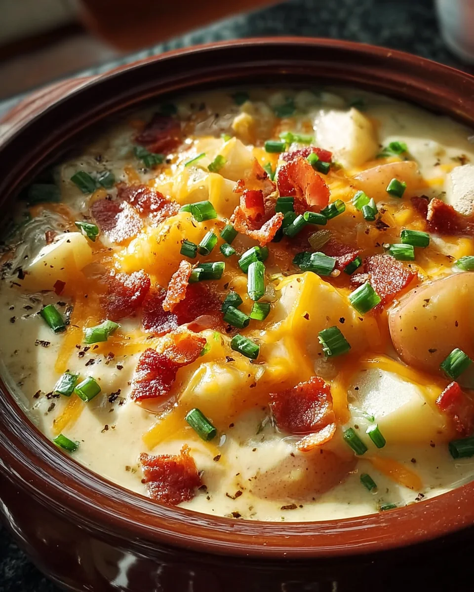 Crock Pot Crack Potato Soup