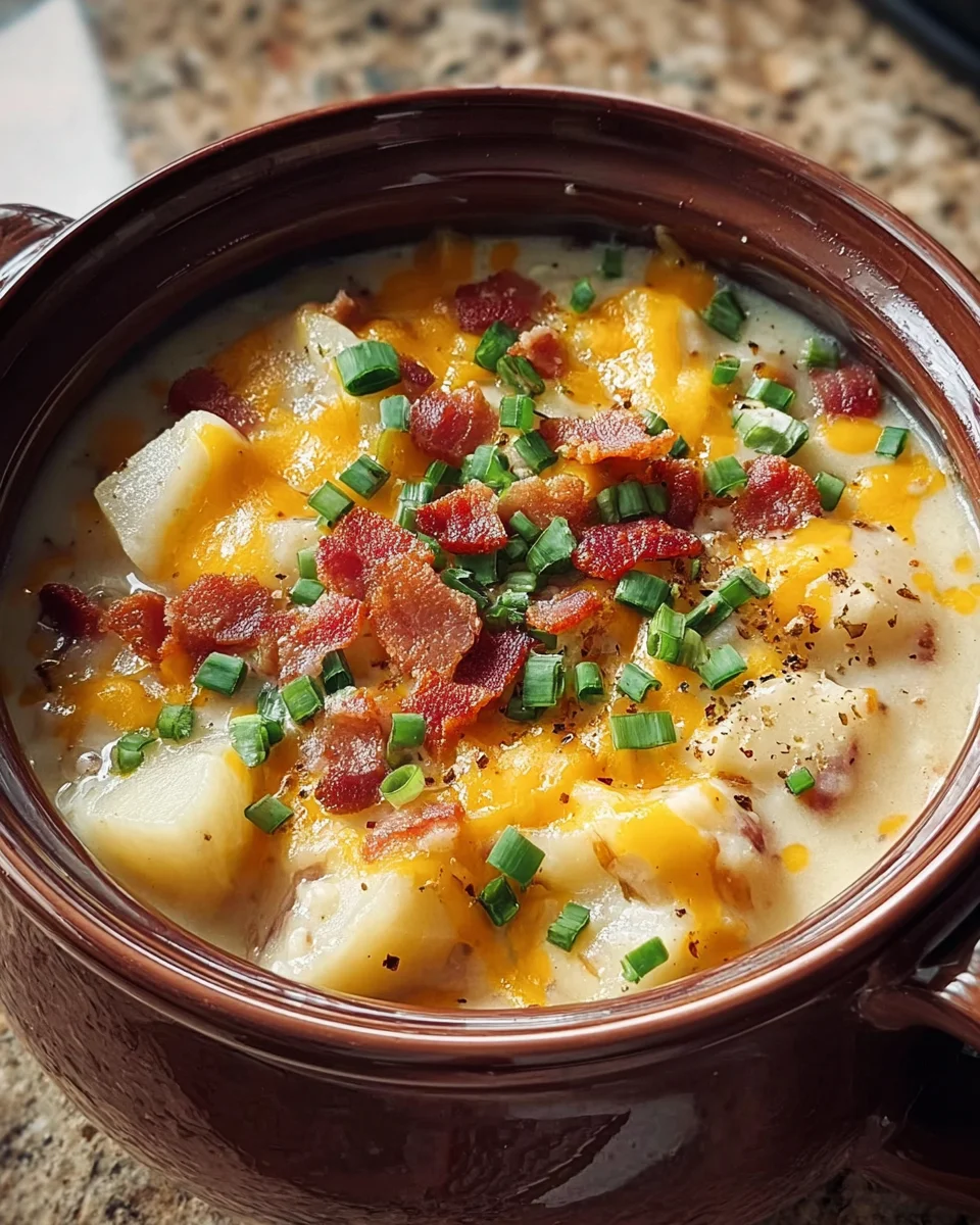 Crock Pot Crack Potato Soup 18 Crock