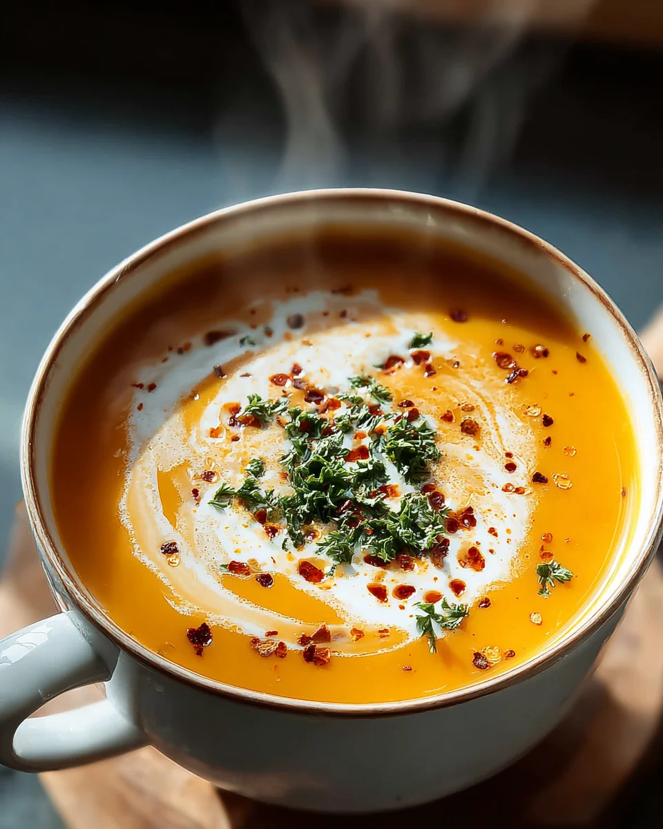 Easy Butternut Squash and Sweet Potato Soup 23 Easy