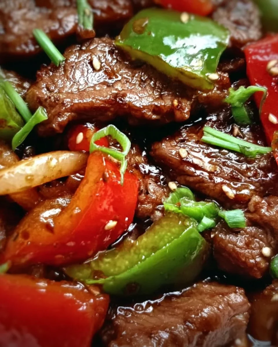 Easy Chinese Pepper Steak Recipe