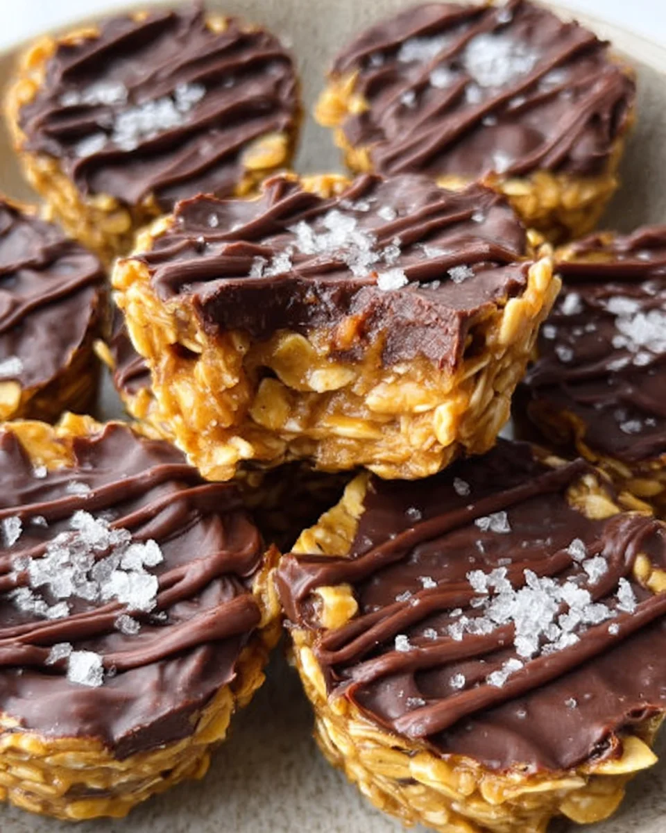 Easy No Bake Peanut Butter Oat Cups 19 Easy