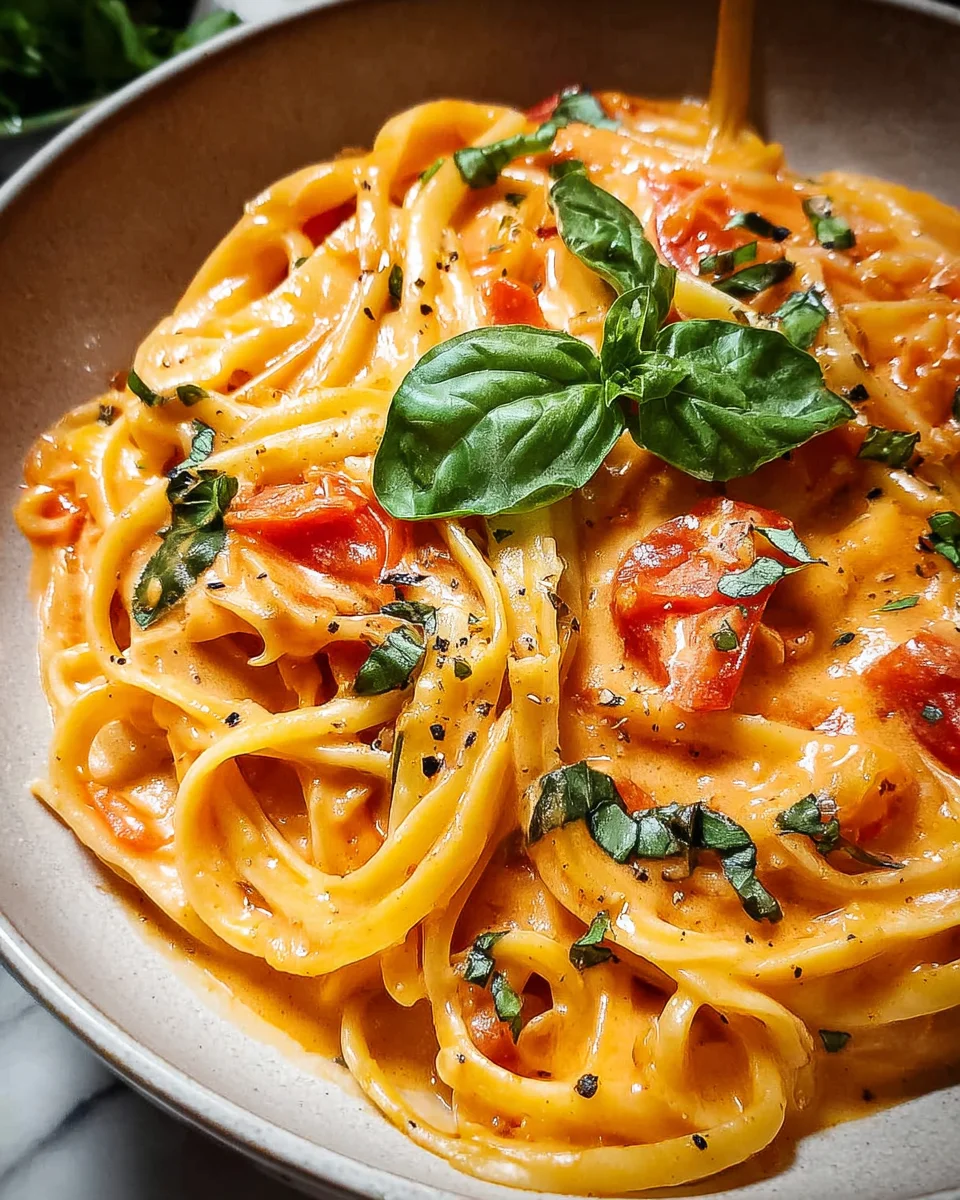 Easy One Pot Creamy Tomato Pasta 21 Easy