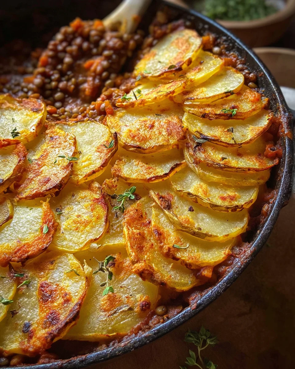 Easy Vegan Hotpot with Lentils