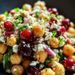 Feta & Cranberry Chickpeas with Lemon Vinaigrette 22 Feta & Cranberry Chickpeas with Lemon Vinaigrette