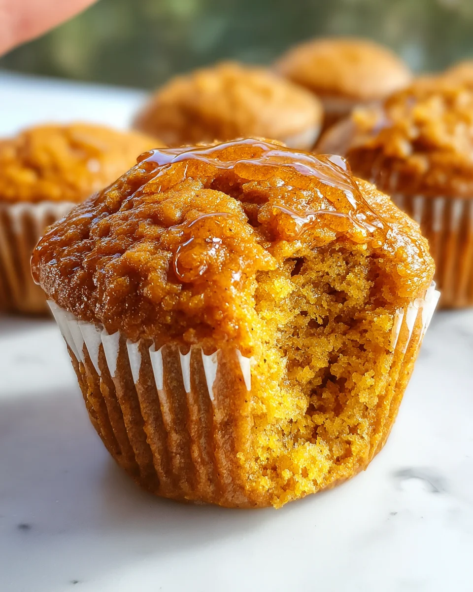 Healthy Greek Yogurt Pumpkin Muffins