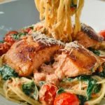 Healthy & Creamy Tuscan Salmon Pasta 26 Healthy & Creamy Tuscan Salmon Pasta