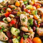 High-Protein Dense Bean Salad with Chicken 22 High-Protein Dense Bean Salad with Chicken