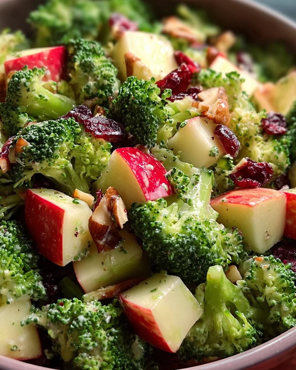 Honeycrisp Apple Broccoli Salad