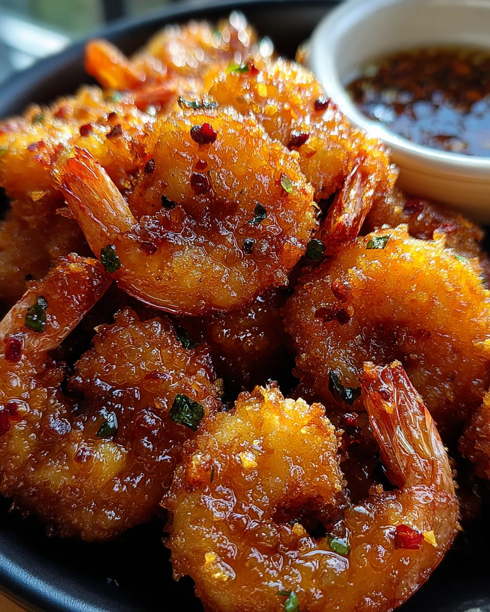 Hot Honey Fried Shrimp