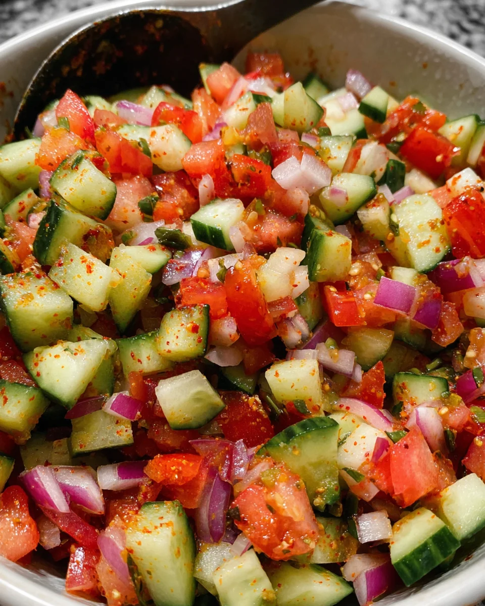 Indian Kachumber Salad