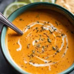 Instant Pot Carrot Ginger Soup (Vegan)