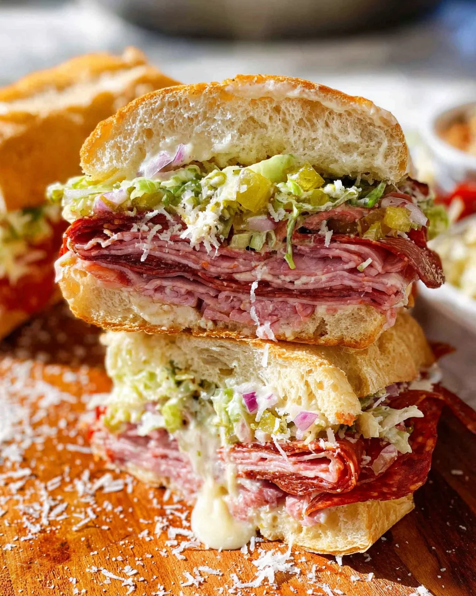Italian Grinder Salad Sandwich (TikTok Viral Recipe) 27 Italian