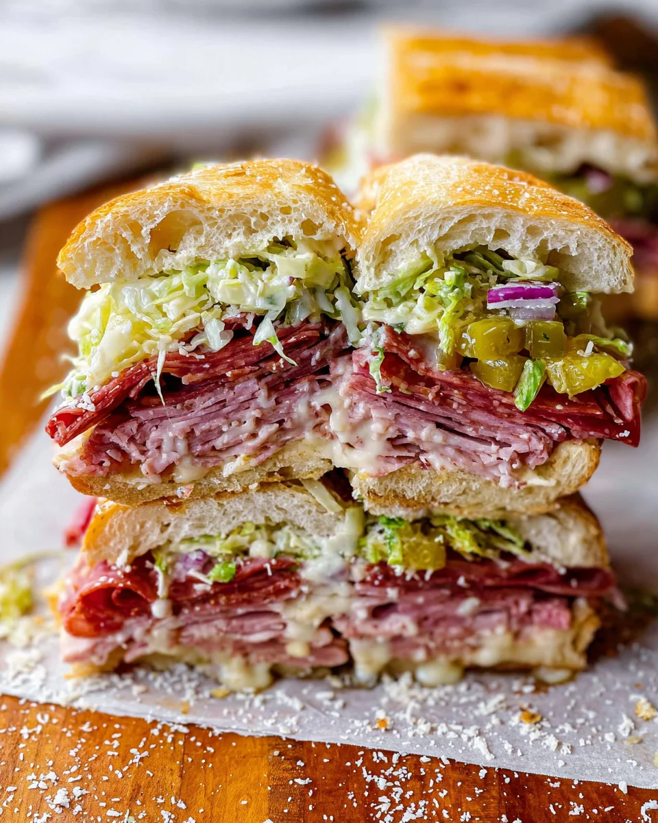 Italian Grinder Salad Sandwich (TikTok Viral Recipe) 28 Italian