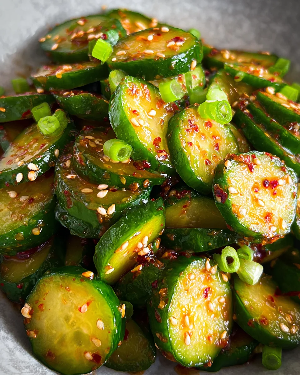 Korean Cucumber Salad