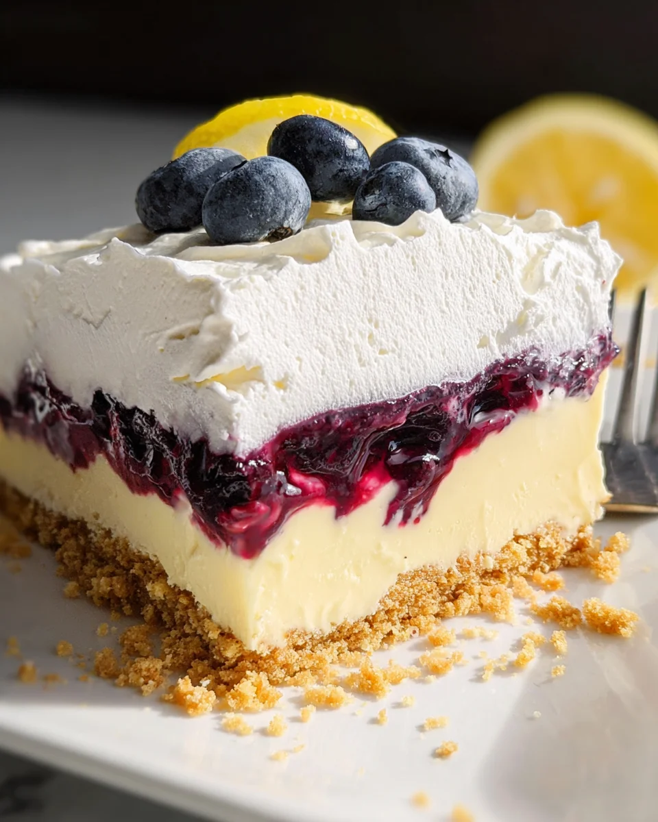 Lemon Blueberry Delight