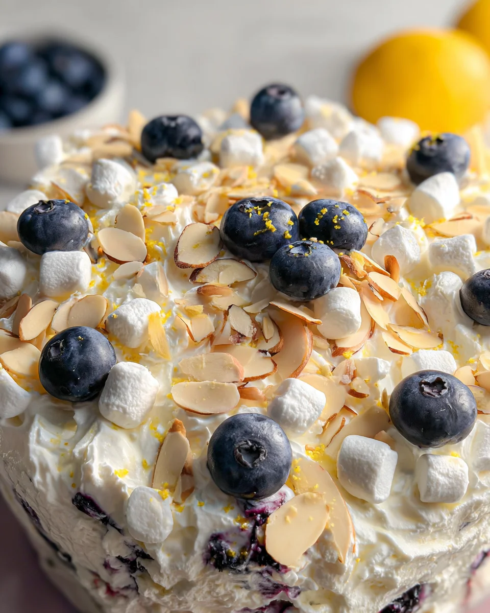 Lemon Blueberry Fluff