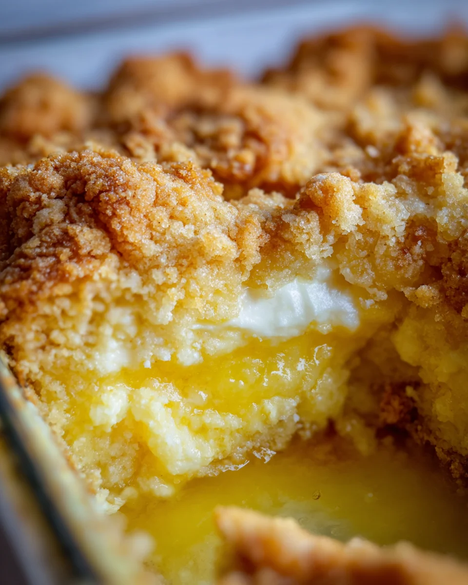 Lemon Cream Cheese Dump Cake Recipe 19 Lemon