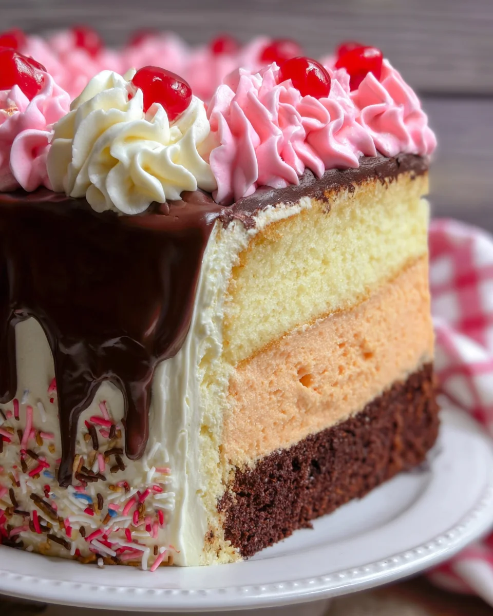 Neapolitan Cake 35 Neapolitan